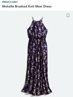 french grey nichelle knit maxi dress french grey nichelle knit maxi dress Finley Pointelle Knit Maxi Dress / Cornflower Blue